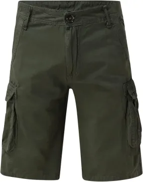 Mens Cargo Shorts Men's Hiking Cargo Shorts with 6 Pockets Lightweight Stretch Shorts Outdoor Fishing Golf Shorts