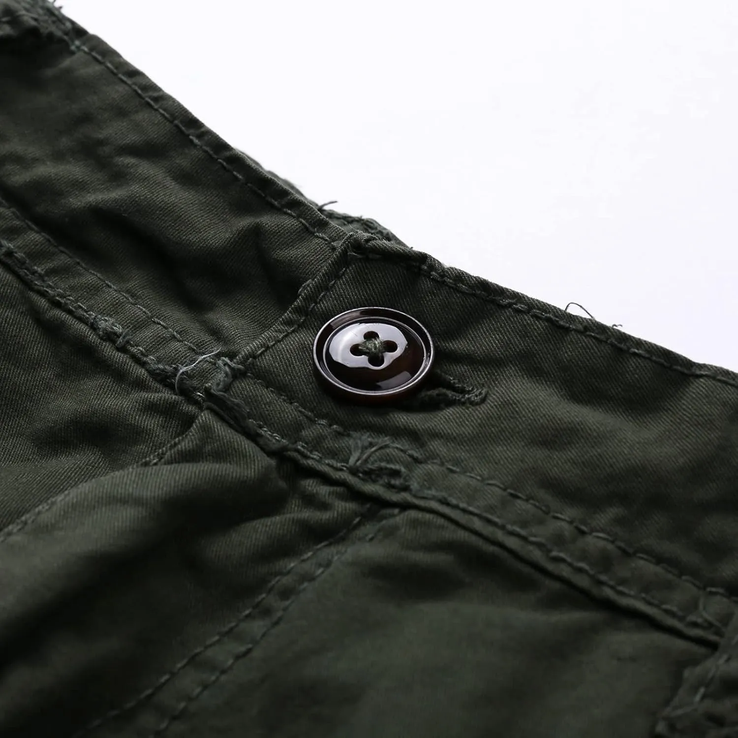 Mens Cargo Shorts Men's Hiking Cargo Shorts with 6 Pockets Lightweight Stretch Shorts Outdoor Fishing Golf Shorts