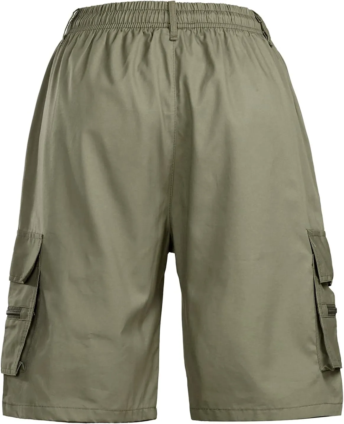 Mens Cargo Shorts Mens Shorts Casual Comfortable Workout Shorts Drawstring Zipper Pockets Elastic Waist Shorts Pant