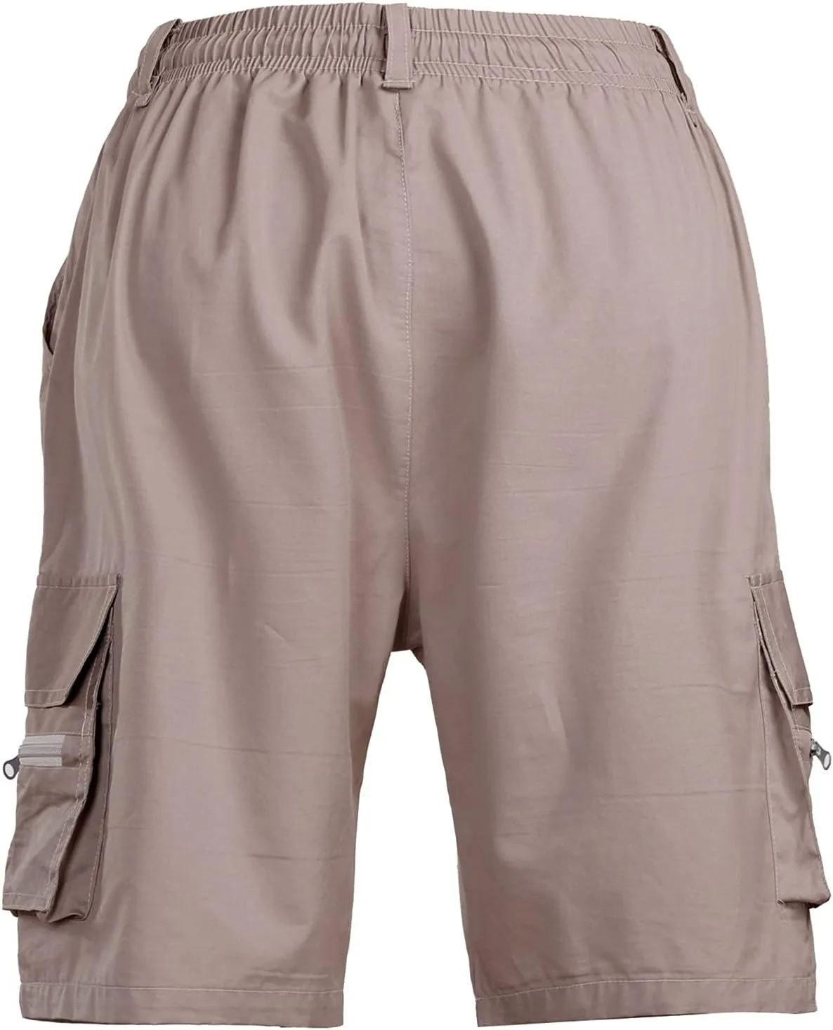 Mens Cargo Shorts Mens Shorts Casual Comfortable Workout Shorts Drawstring Zipper Pockets Elastic Waist Shorts Pant