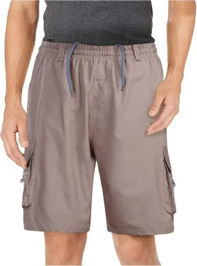 Mens Cargo Shorts Mens Shorts Casual Comfortable Workout Shorts Drawstring Zipper Pockets Elastic Waist Shorts Pant