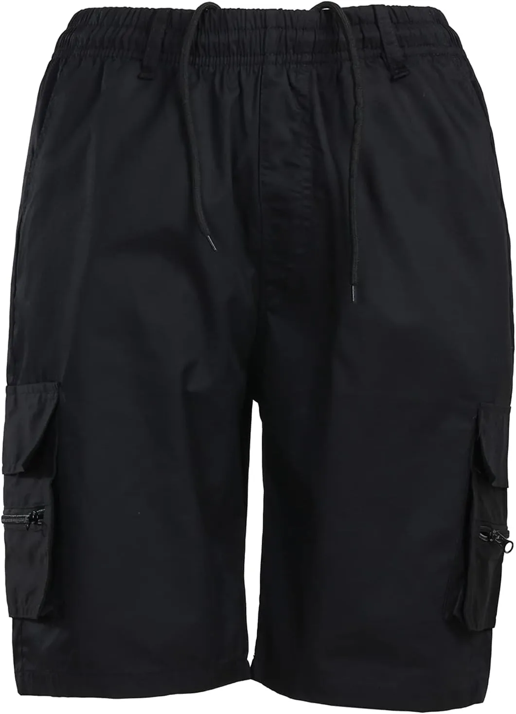Mens Cargo Shorts Mens Shorts Casual Comfortable Workout Shorts Drawstring Zipper Pockets Elastic Waist Shorts Pant