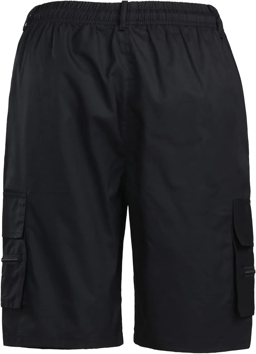 Mens Cargo Shorts Mens Shorts Casual Comfortable Workout Shorts Drawstring Zipper Pockets Elastic Waist Shorts Pant