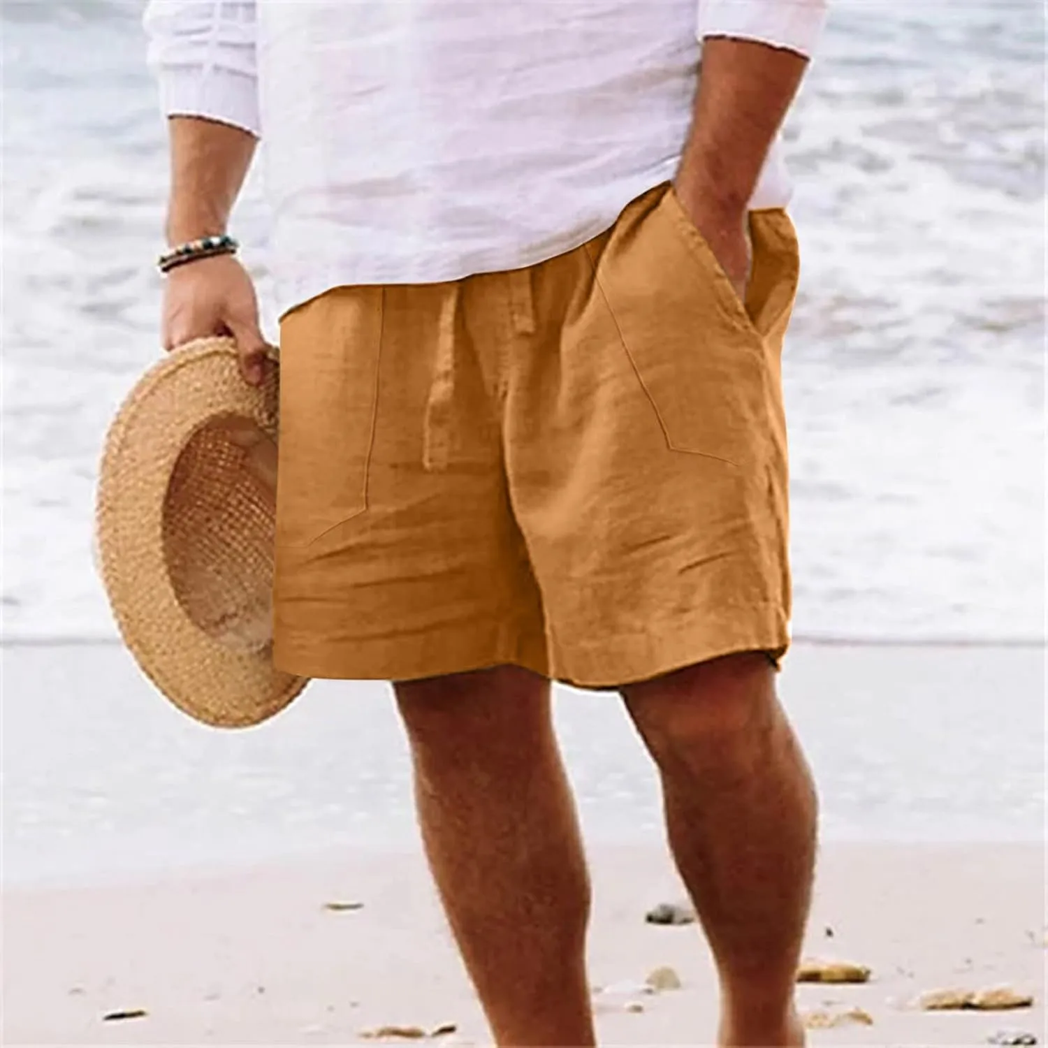 Men's Cargo Shorts Summer Shorts Cotton Men's Solid and and Men's pants Mens Jean Shorts Mens Workout Mens 11 Inch