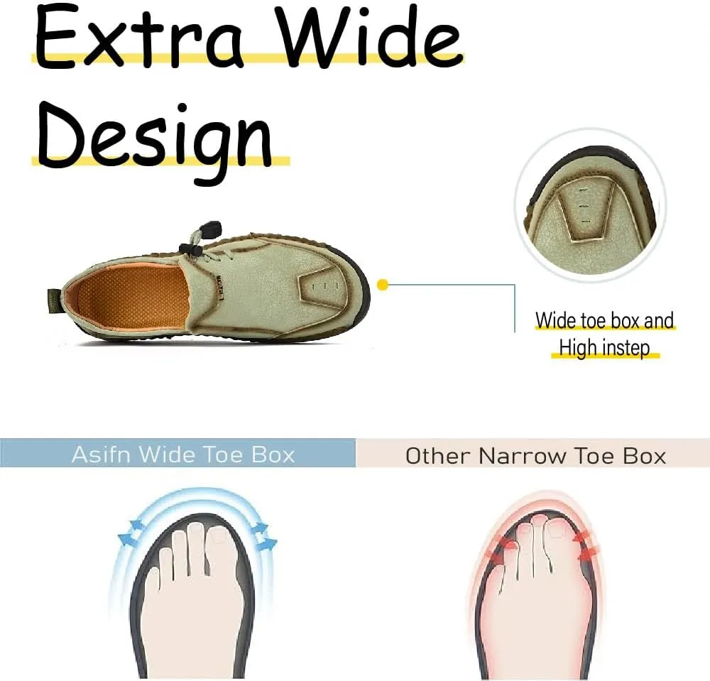 Mens Casual Loafers Lightweight Walking Shoes Slip Resistant Driving Shoes Comfortable Fashion Oxford Shoes