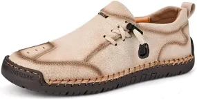 Mens Casual Loafers Lightweight Walking Shoes Slip Resistant Driving Shoes Comfortable Fashion Oxford Shoes