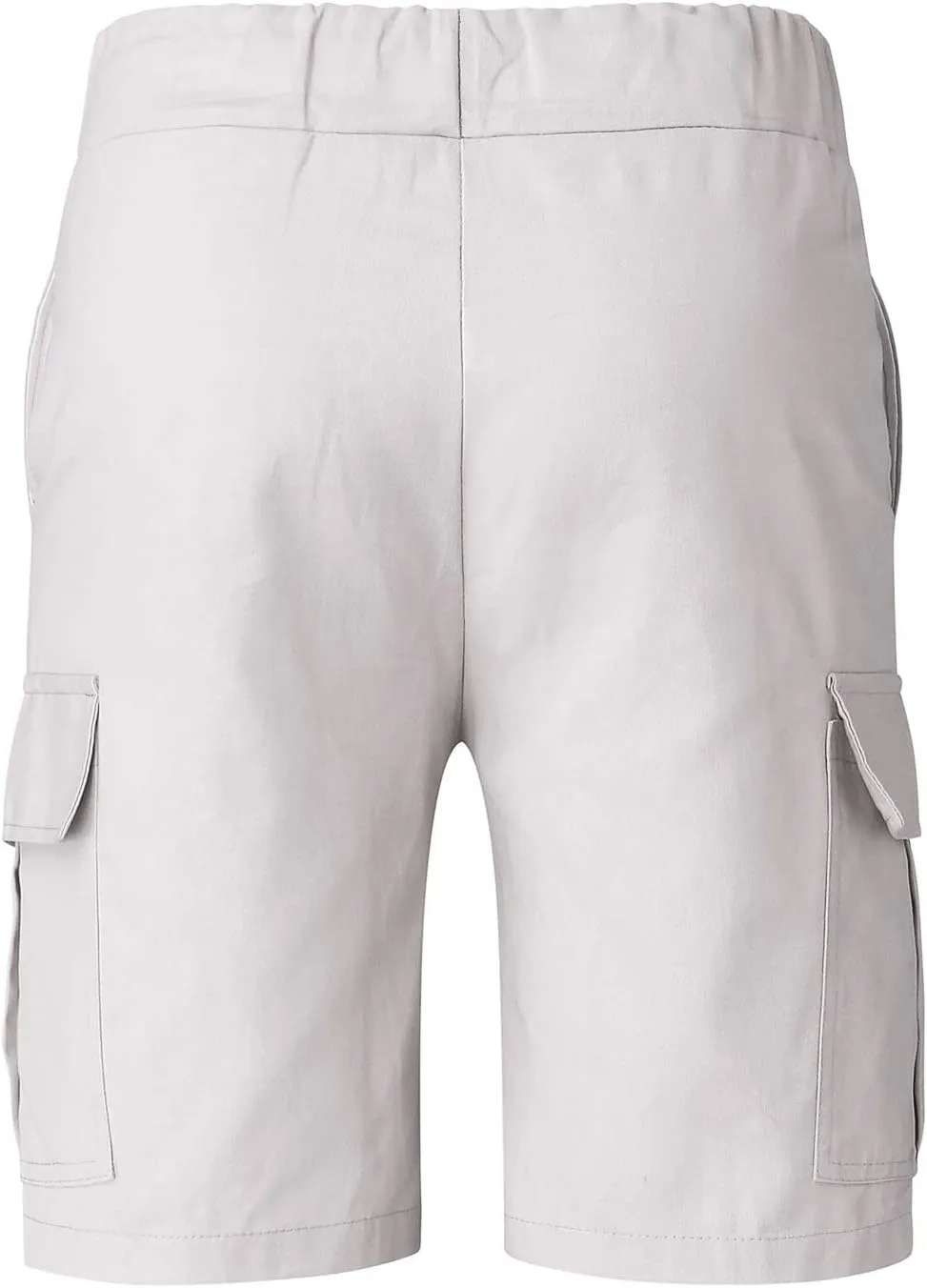 Mens Casual Shorts - Cotton Drawstring Summer Beach Stretch Twill Chino Golf Shorts Classic Shorts Casual Shorts