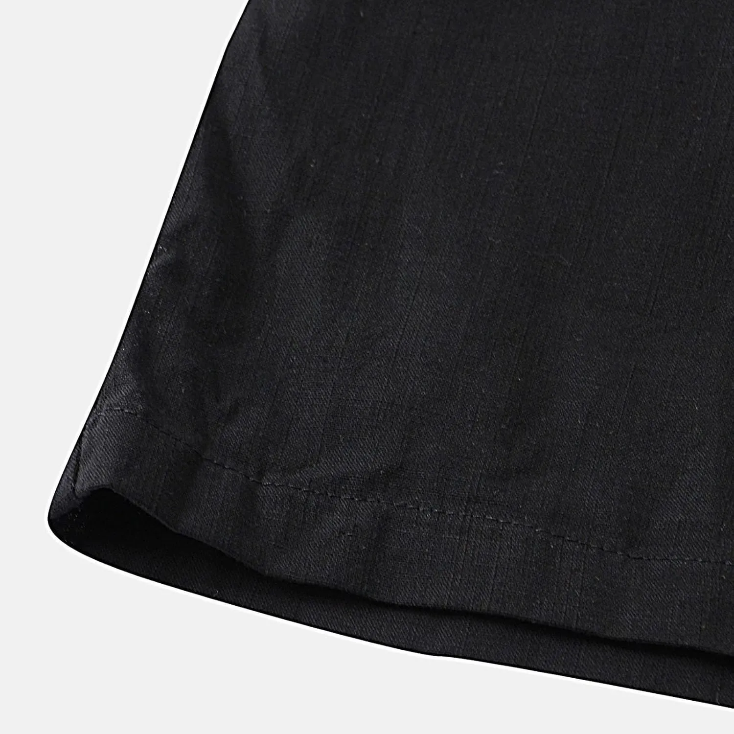 Mens Cotton Linen Shorts Casual Elastic Waist Drawstring Beach Shorts Lightweight Summer Golf Shorts Daily Shorts