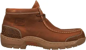 Mens Crafton Waterproof Moc Toe Work Safety Shoes Casual - Brown