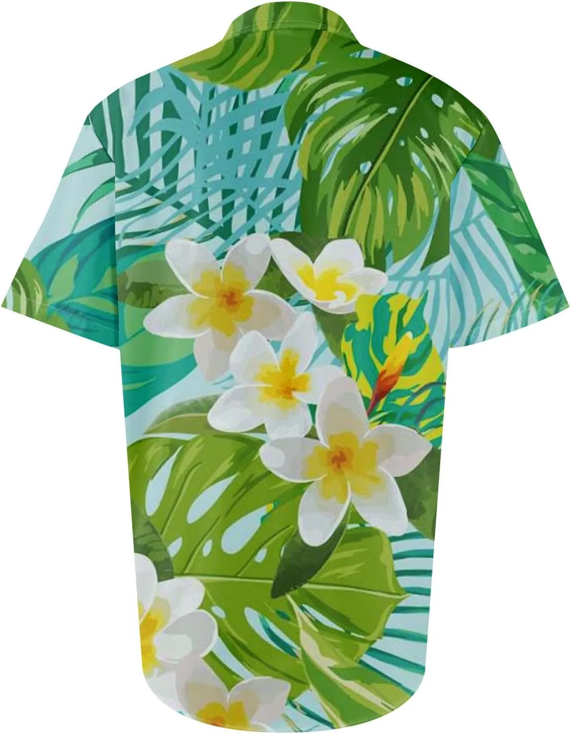 Mens Hawaiian Shirts Short Sleeve Button Down Floral Shirt Casual Summer Beach Vacation Shirts with Pocket 2025