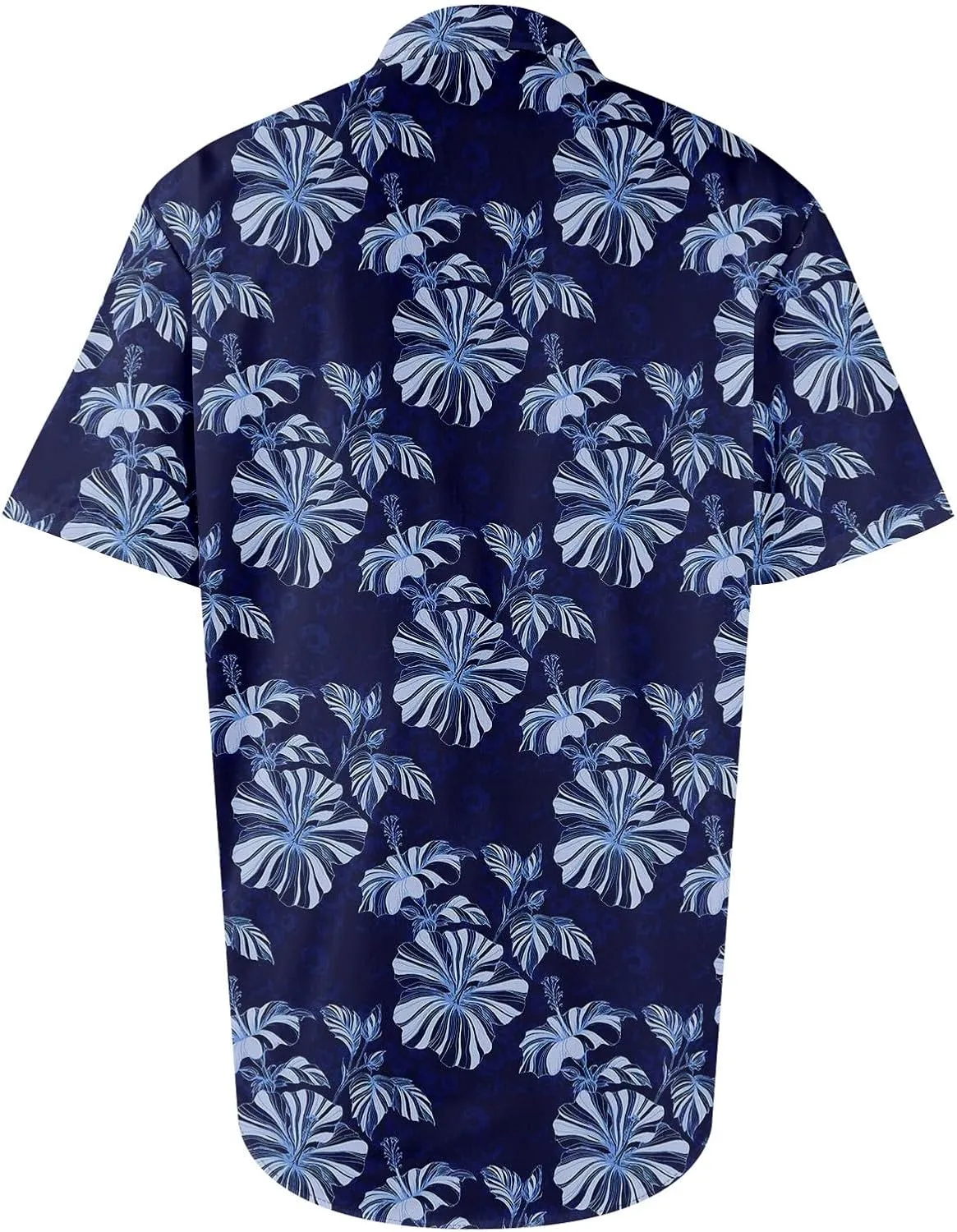 Mens Hawaiian Shirts Short Sleeve Button Down Floral Shirt Casual Summer Beach Vacation Shirts with Pocket 2025