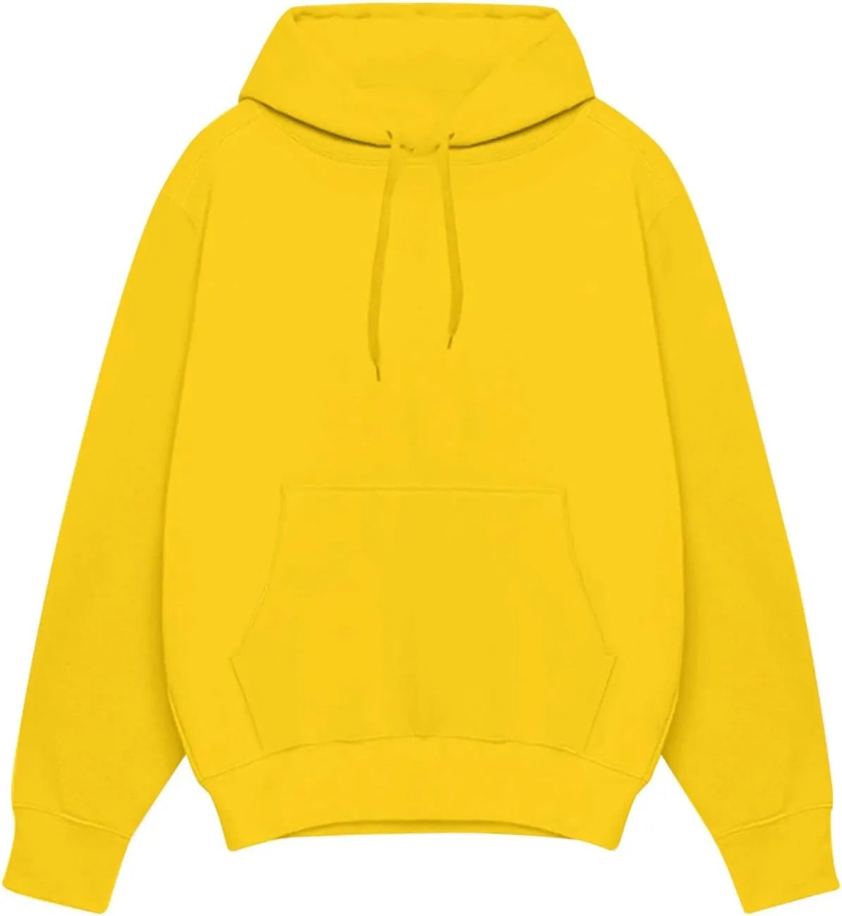 Men's Hoodie Long Sleeve Hooded Pullover Casual Fall Fashion Sweatshirts Drawstring Gym Hooded with Kanga Pocket