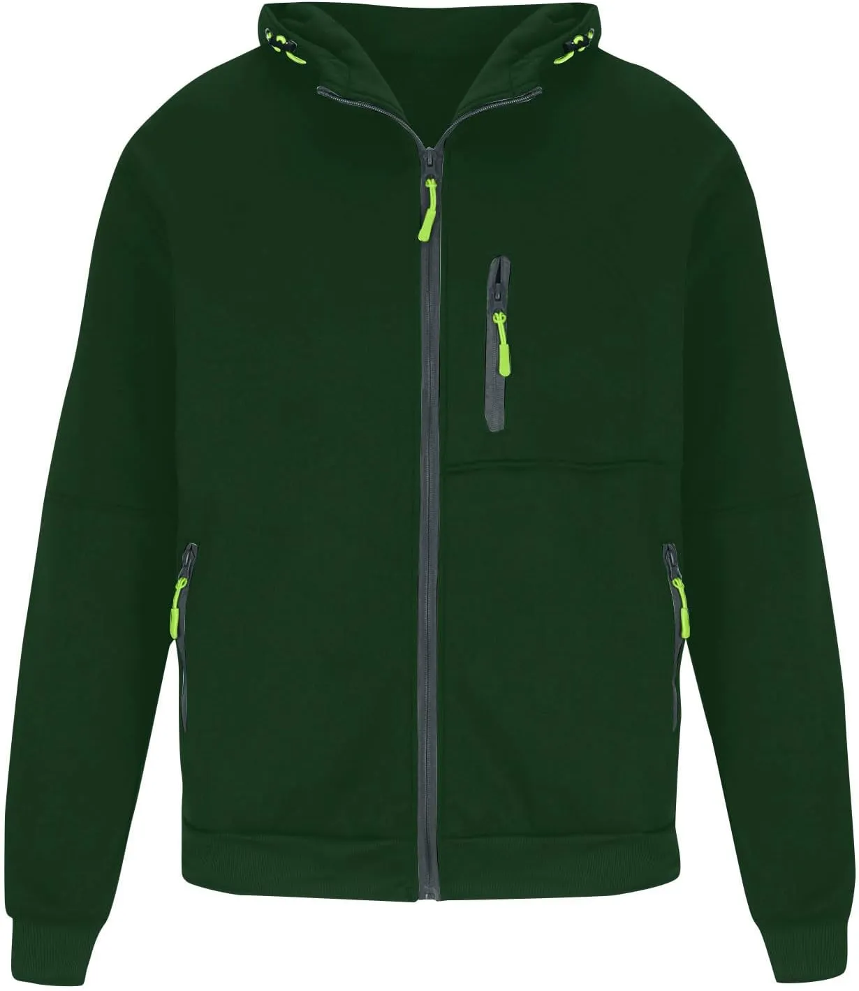 Mens Hoodies Jacket Winter Clothes For Sports Fashion Casual Long Sleeve Zip Up Loose Hoodies
