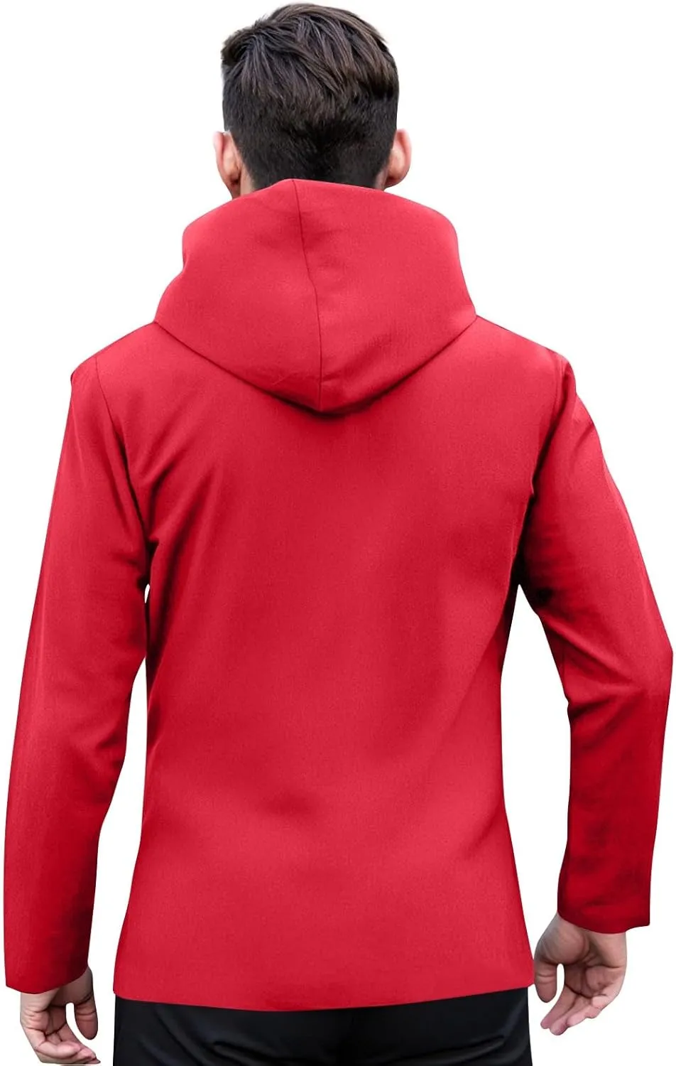 Mens Lightweight Waterproof Rain Jacket Windproof Raincoat Hooded jackets for Men Hiking Cycling Travel M-3XL