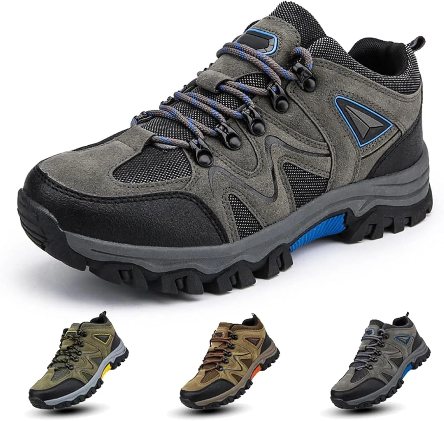 Men's Outdoor Lightweight Breathable Orthopedic Hiking Shoes,Orthopedic Hiking Shoes,Comfortable Trekking Work Shoe for All Seasons