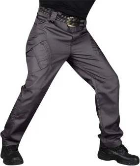 Men's Outdoor Tactical Pants Lightweight Waterproof Military Combat Cargo Work Hiking Pants Cargo Hiking Pants Outdoor Pants