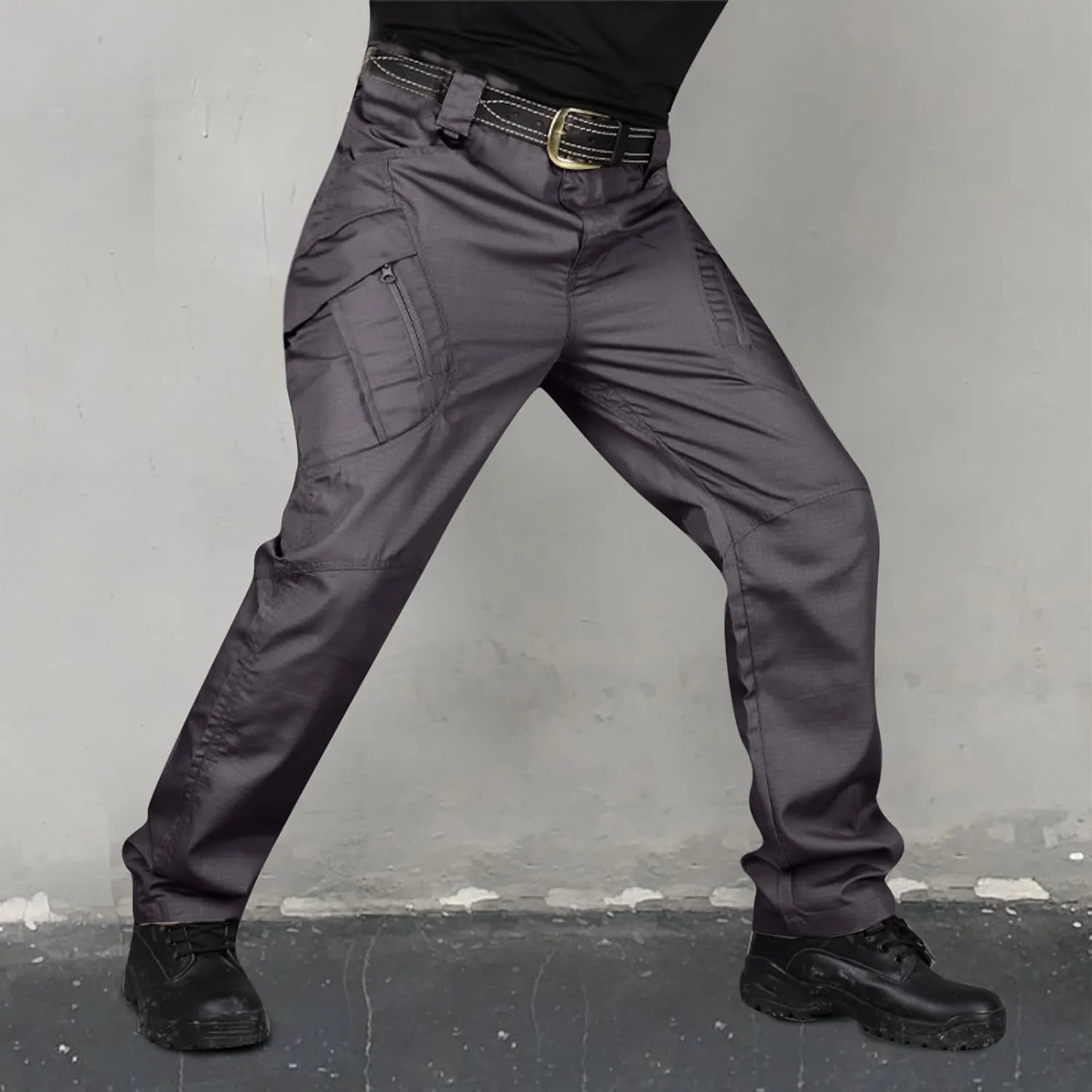 Men's Outdoor Tactical Pants Lightweight Waterproof Military Combat Cargo Work Hiking Pants Cargo Hiking Pants Outdoor Pants