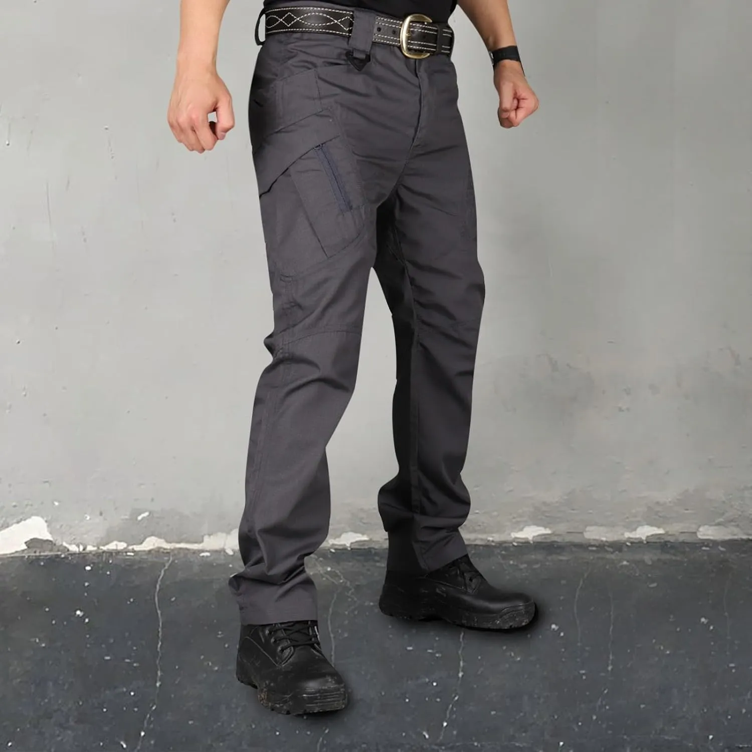 Men's Outdoor Tactical Pants Lightweight Waterproof Military Combat Cargo Work Hiking Pants Cargo Hiking Pants Outdoor Pants