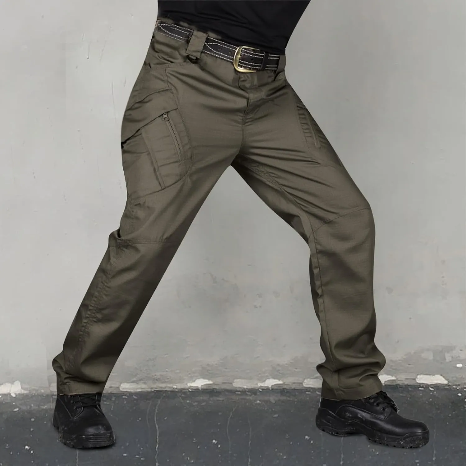 Men's Outdoor Tactical Pants Lightweight Waterproof Military Combat Cargo Work Hiking Pants Cargo Hiking Pants Outdoor Pants