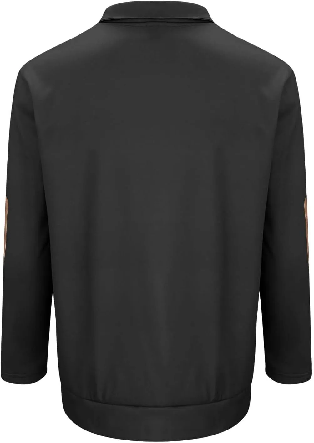 Mens Quarter Zip Polo Shirts Relaxed Fit Cotton Golf Hiking T-Shirts Long Sleeve Business Work Golf Tennis Collared Shirts