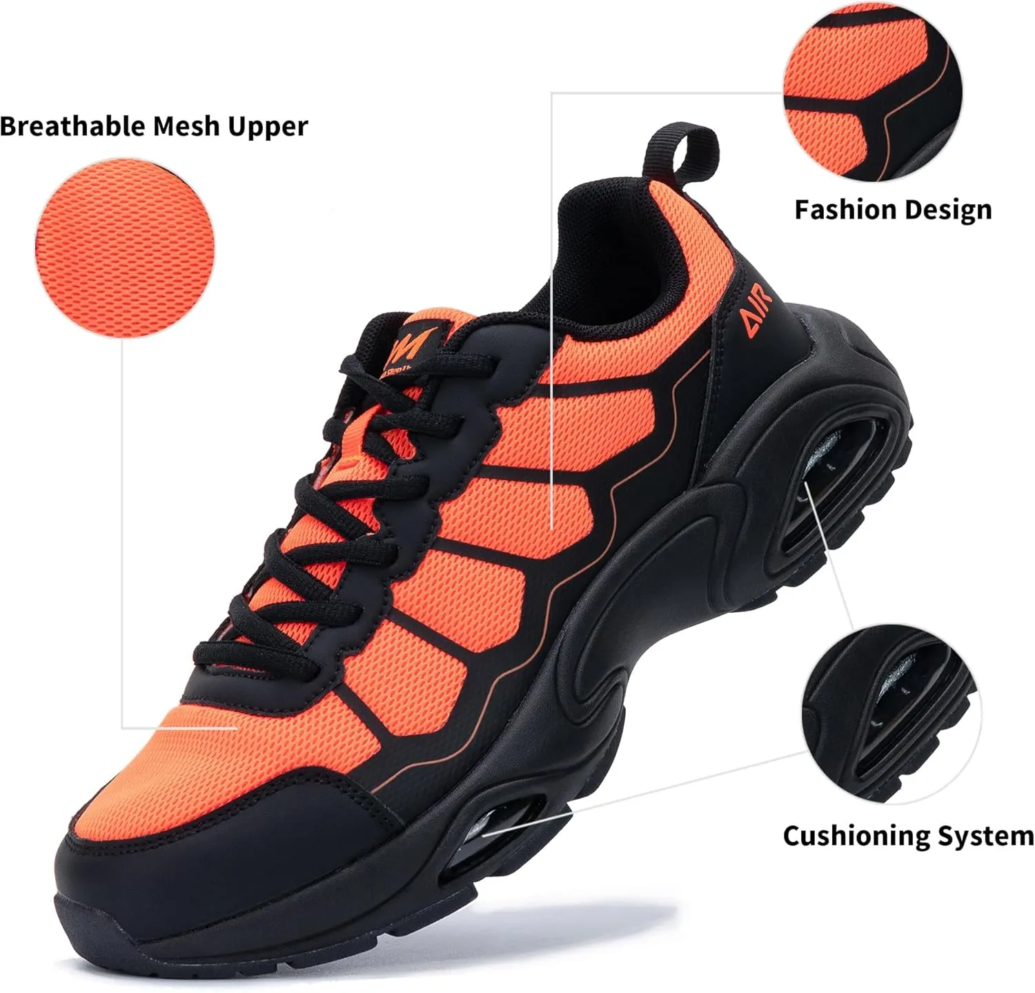 Mens Running Shoes Tennis Athletic Walking Sneakers Fashion Workout Gym Shoes