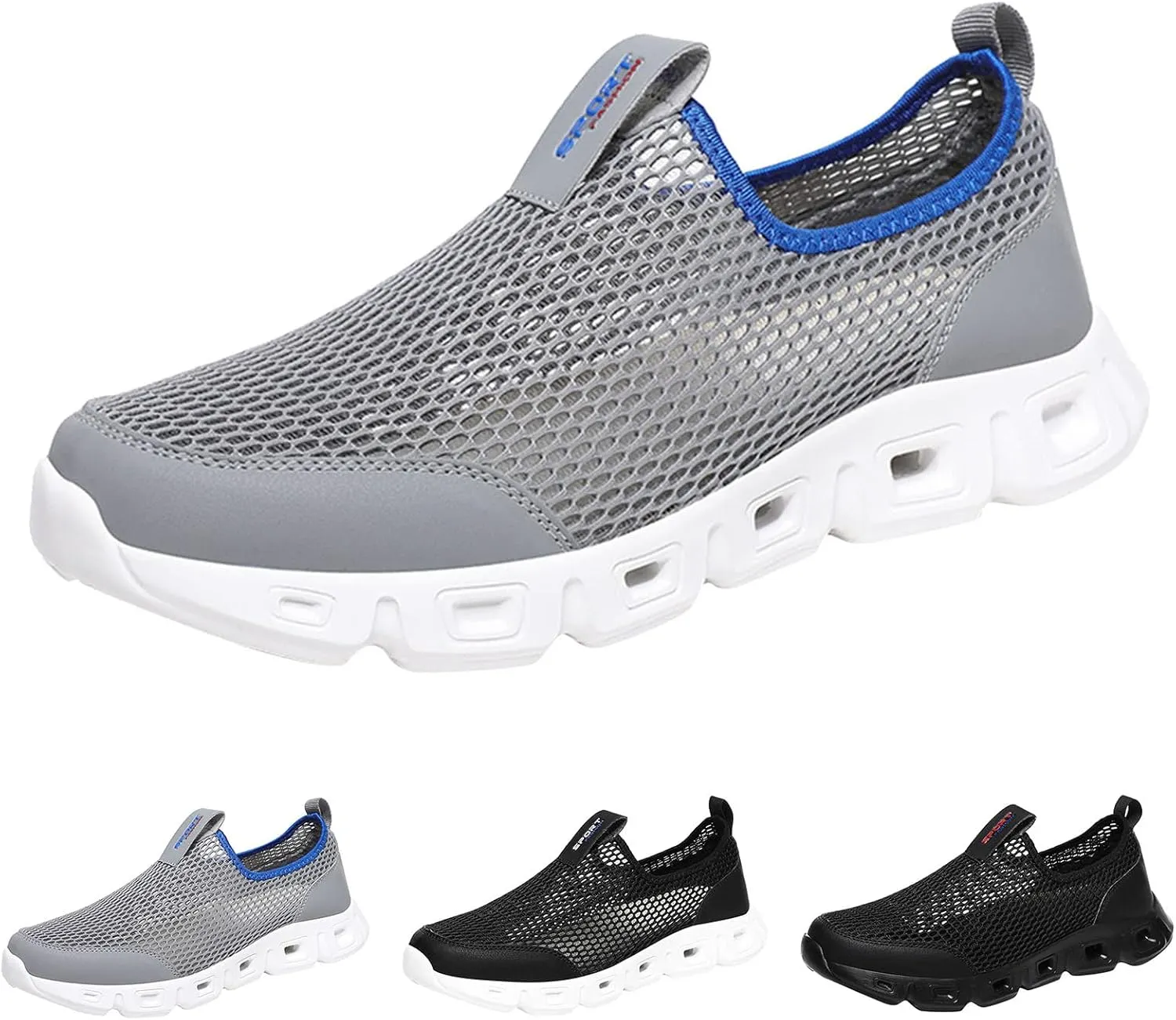Men's Shoes Men's Fashion Sneakers Tennis Shoe for Men Slip on Shoe for Men Sport Running Trail Sneaker