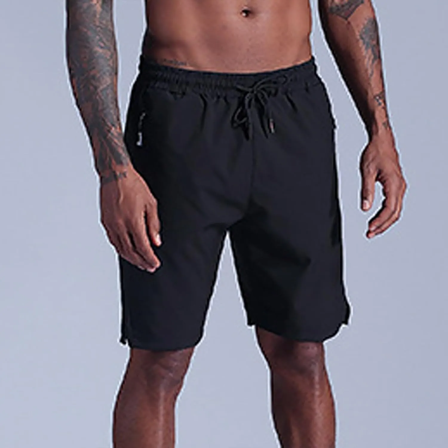 Mens Shorts 5 Inch Casual Flat Front Flex Shorts Athletic Running Shorts Hiking Shorts Regular Fit Big & Tall Shorts
