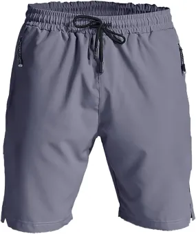 Mens Shorts 5 Inch Casual Flat Front Flex Shorts Athletic Running Shorts Hiking Shorts Regular Fit Big & Tall Shorts