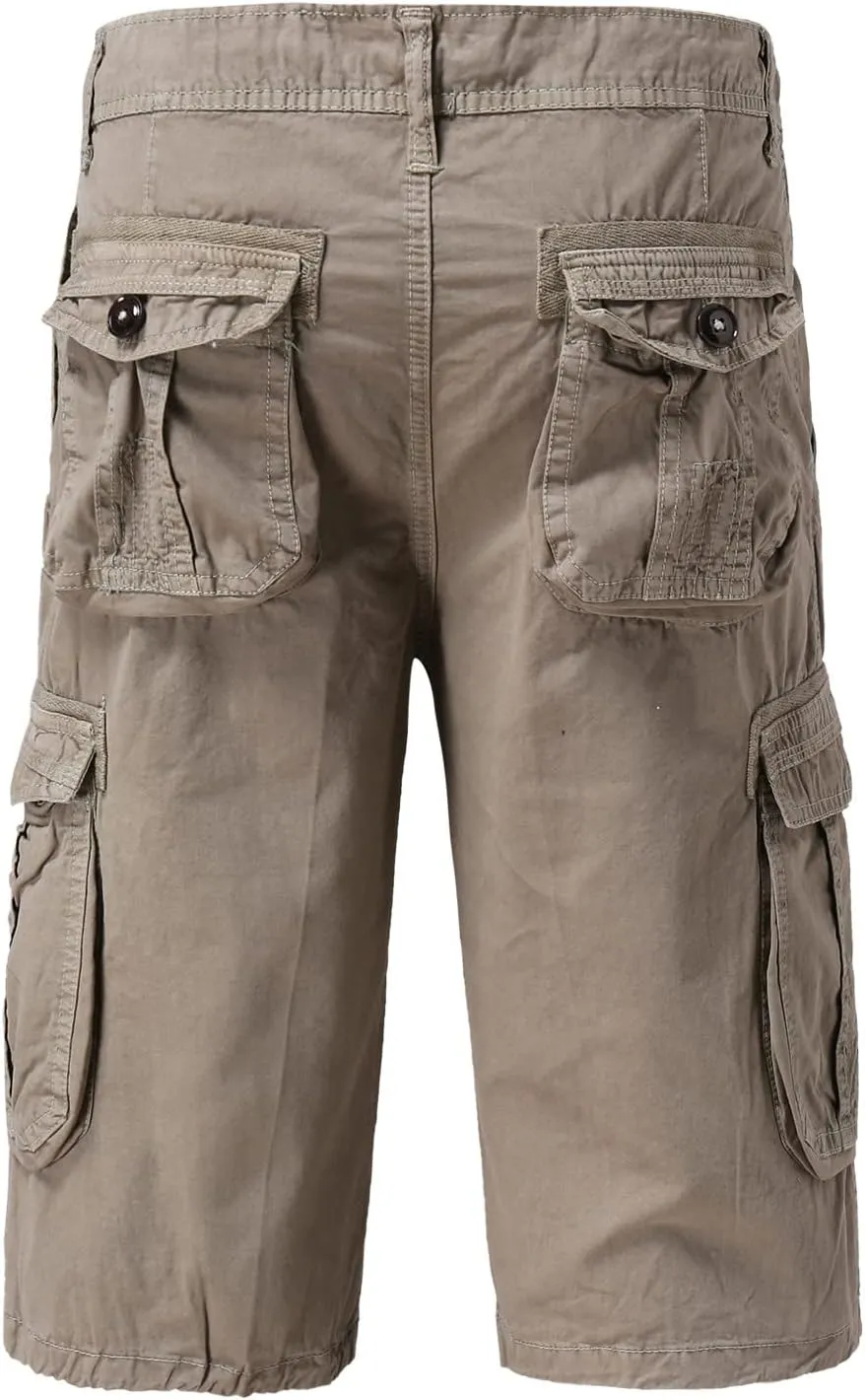 Mens Shorts Cargo Men's Hiking Cargo Shorts with 6 Pockets Lightweight Stretch Shorts Outdoor Fishing Golf Shorts
