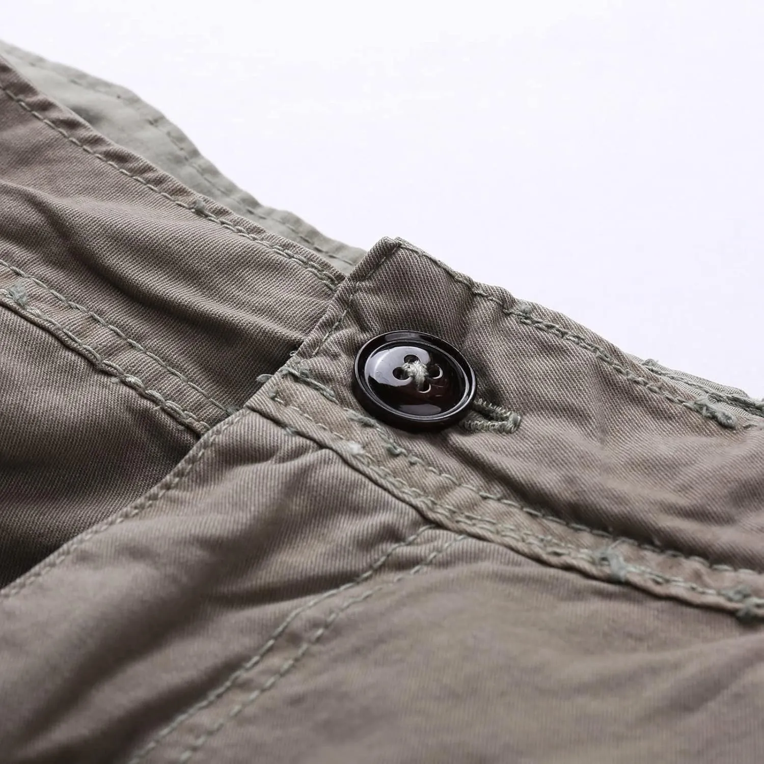 Mens Shorts Cargo Men's Hiking Cargo Shorts with 6 Pockets Lightweight Stretch Shorts Outdoor Fishing Golf Shorts