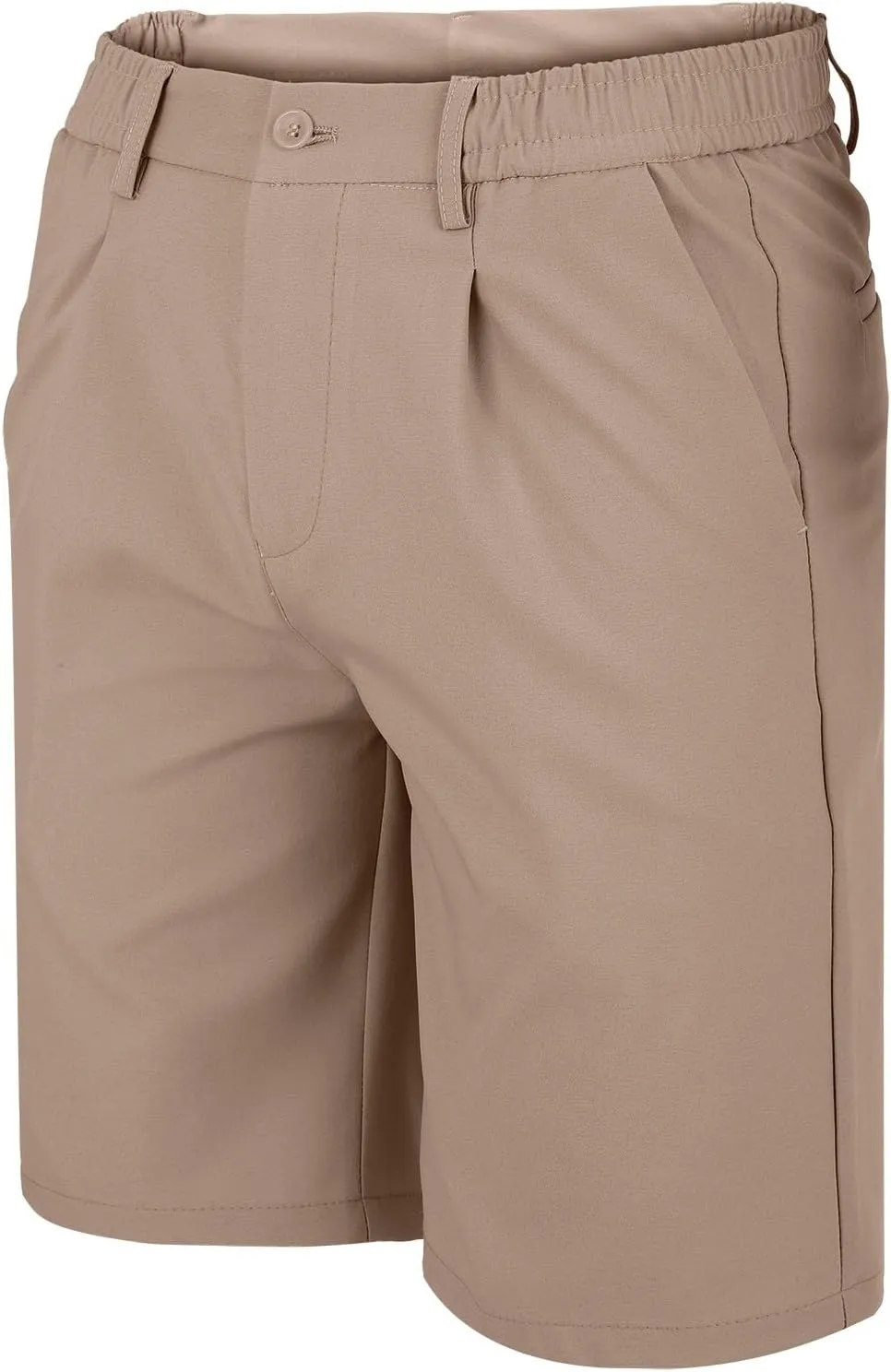 Mens Shorts Casual Bermuda Shorts Classic Fit Golf Athletic Shorts Lightweight Stretch Dress Shorts with Pockets