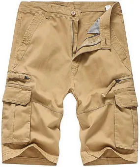 Mens Shorts Casual Men's Hiking Cargo Shorts Outdoor Travel Shorts with Multi Pocket for Fishing Camping Shorts