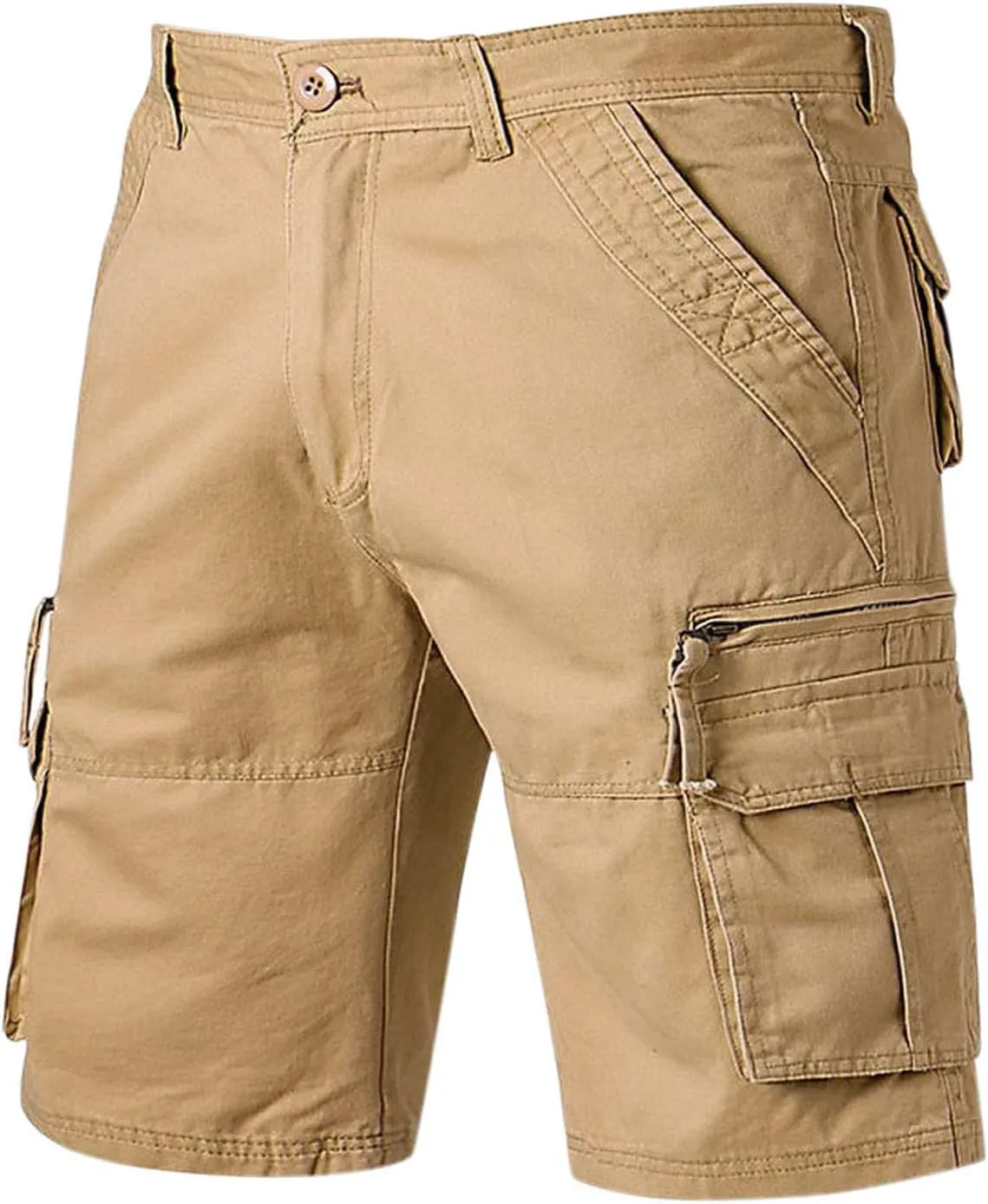 Mens Shorts Casual Men's Hiking Cargo Shorts Outdoor Travel Shorts with Multi Pocket for Fishing Camping Shorts