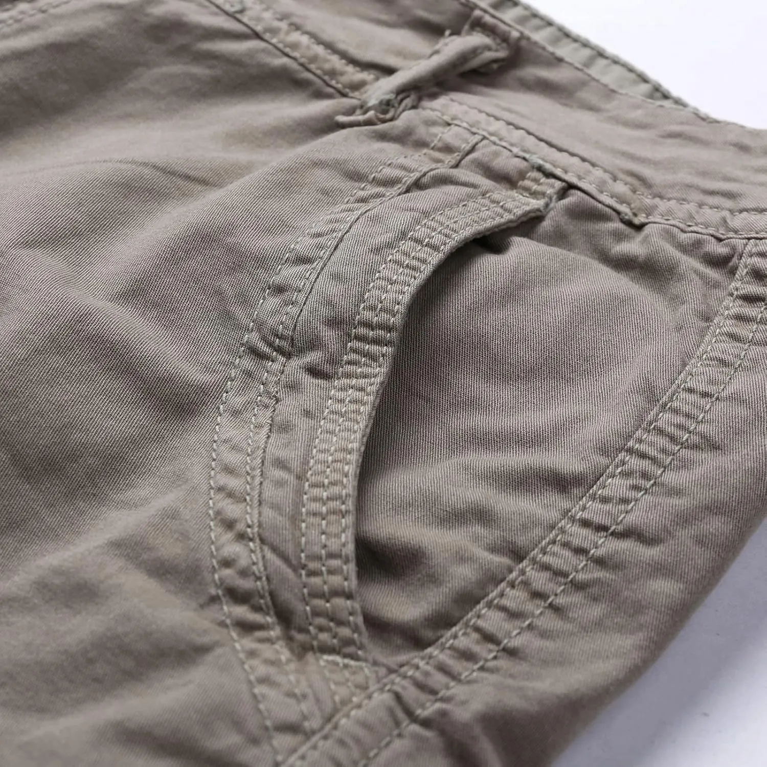 Mens Shorts CasualMen's Hiking Cargo Shorts with Multi-Pockets Tactical Stretch Shorts Outdoor Fishing Golf Shorts