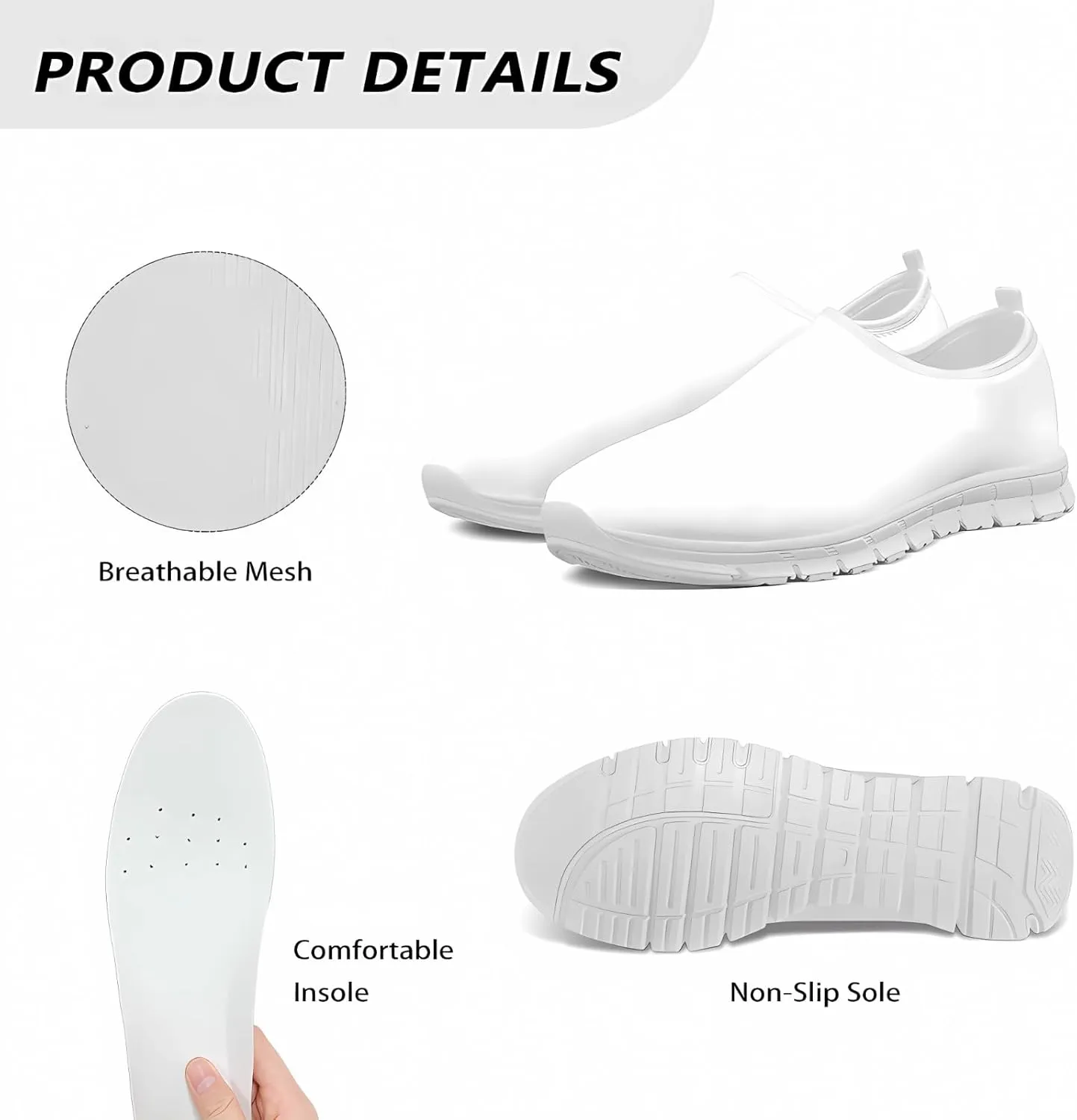Mens Sneakers Men's Sports Shoes - Fashion Mens Tennis Shoes, Breathable Walking Shoes for Men, Sport Shoes for Men