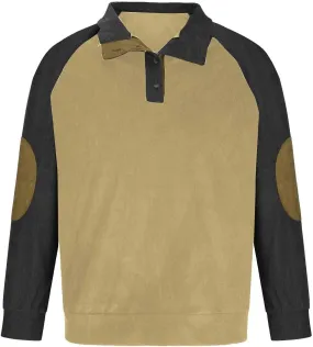 Mens Sweater Mock Neck Button Up Size Sweater 1/4 Button Stand Collar Mens Neck Long Sleeve Work Sweaters For Mens