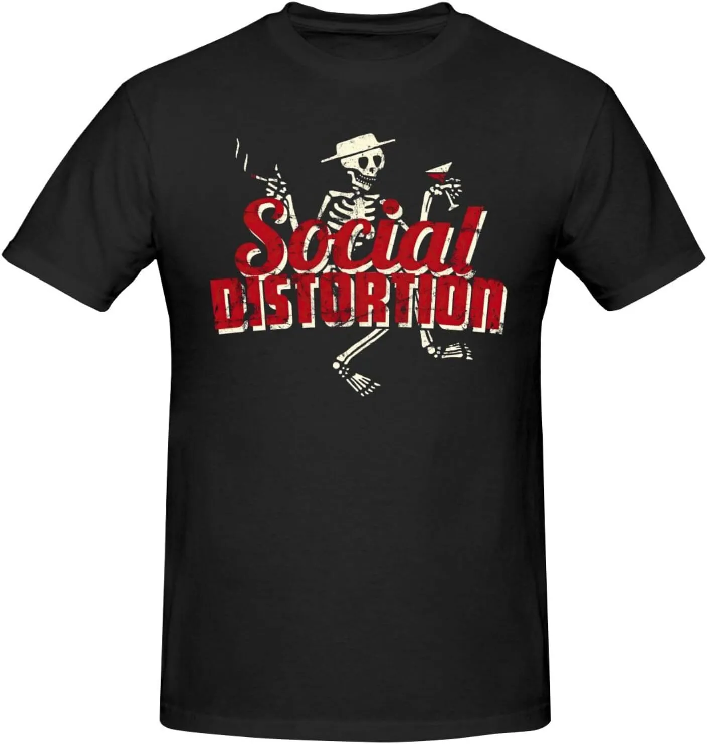 Mens T-Shirts Short Sleeve Crew Tee Teenager Funny Summer Cotton Shirts