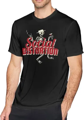 Mens T-Shirts Short Sleeve Crew Tee Teenager Funny Summer Cotton Shirts