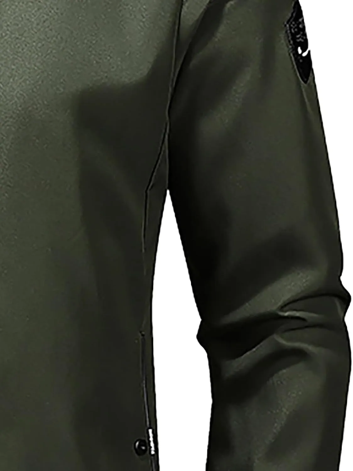Mens Winter Jacket Fashion Casual Pocket Jacket Thick Coat Top Black Denim Jacket Mens Winter Jacket Clothes for