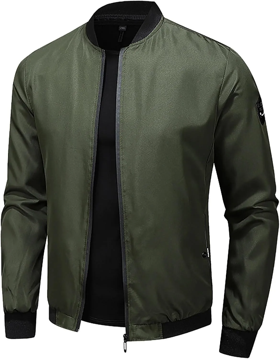 Mens Winter Jacket Fashion Casual Pocket Jacket Thick Coat Top Black Denim Jacket Mens Winter Jacket Clothes for