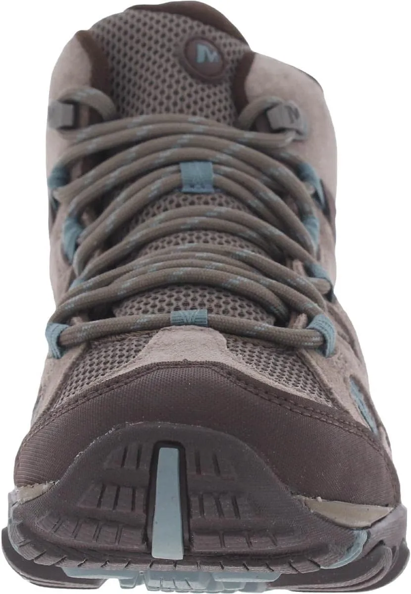Merrell Womens Deverta 2 Mid Suede Fitness Hiking Shoes