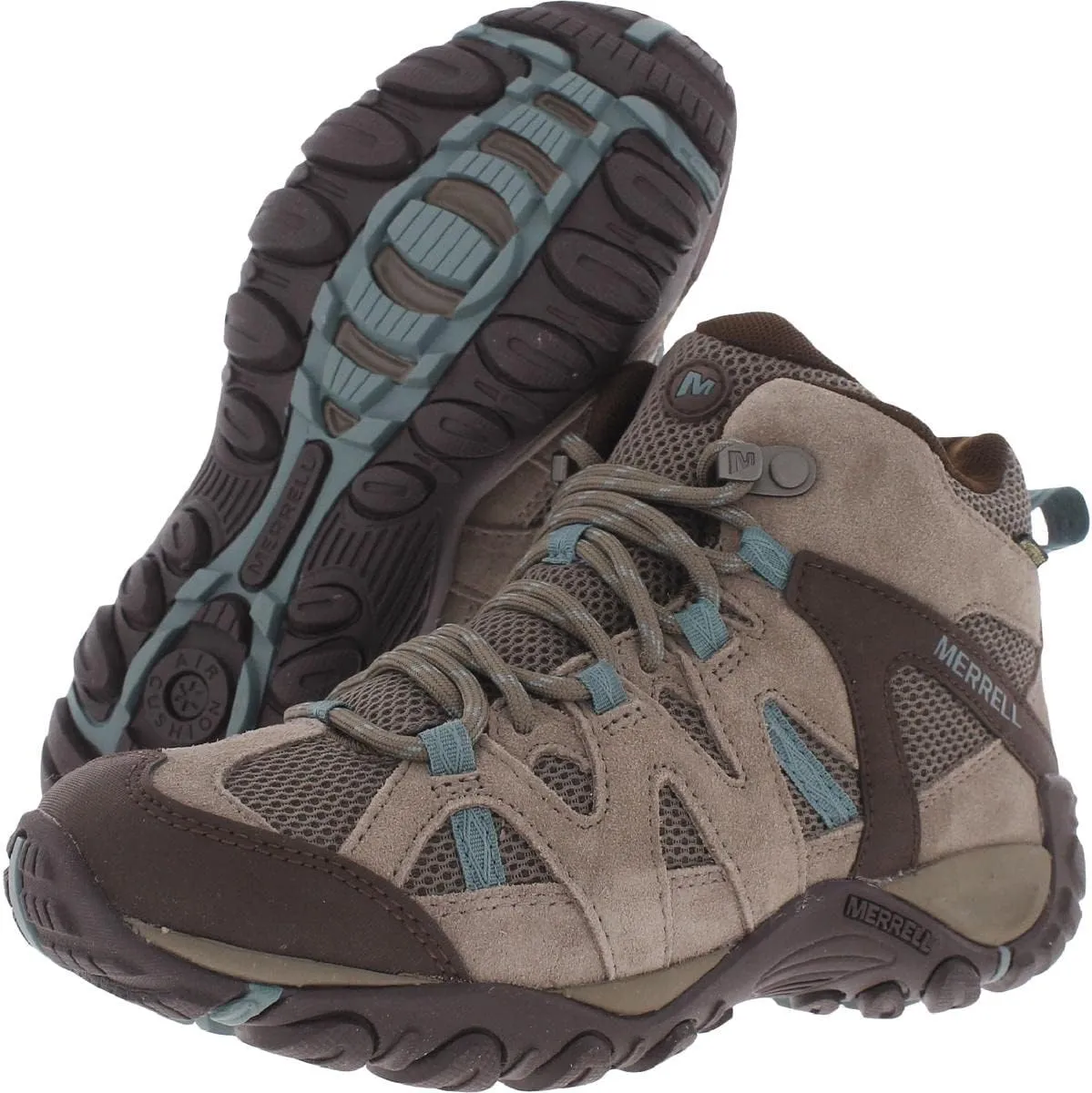 Merrell Womens Deverta 2 Mid Suede Fitness Hiking Shoes