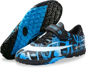 Mnplciea Kids Soccer Cleats Boys Girls Athletic Football Shoes Teenager Outdoor Indoor Anti-SlipTurf Soccer Shoes