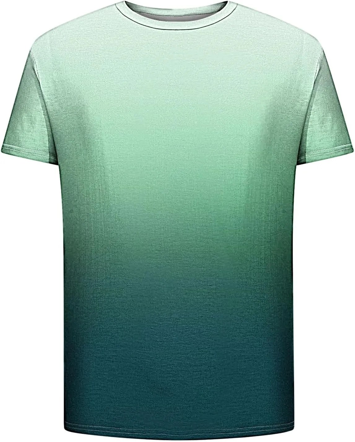 Muscularfit Mens Tshirts Graphic Big and Tall Short Sleeve Athletic Shirt Summer Fashion Gradient Color Crewneck Pullover Tee
