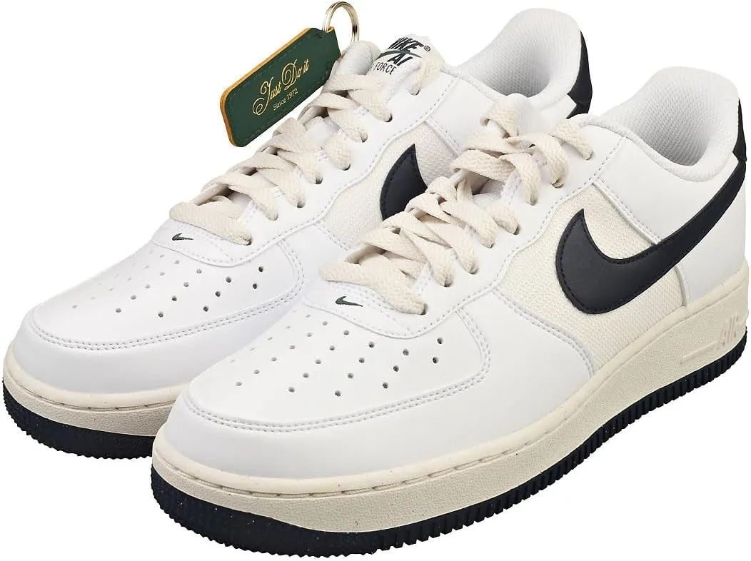 Nike Air Force 1 '07 Men's Shoes (HF4298-100, White/Fir/Phantom/Obsidian)
