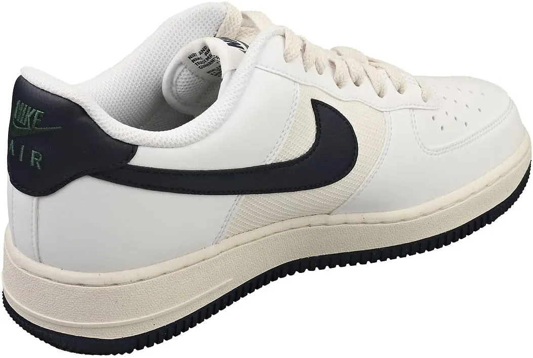 Nike Air Force 1 '07 Men's Shoes (HF4298-100, White/Fir/Phantom/Obsidian)