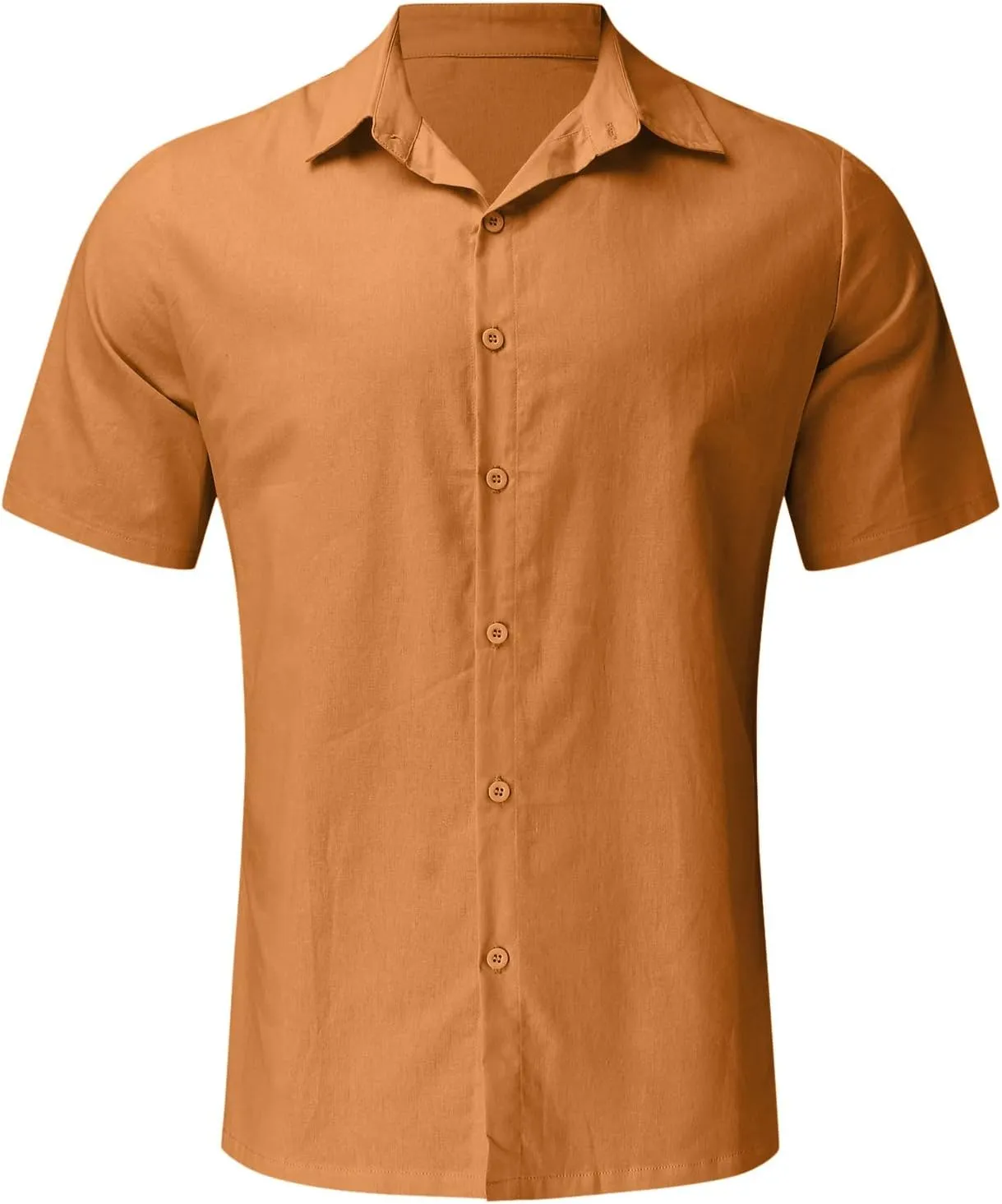 Oversized Button Down Shirts Textured Linen Shirts for Men Short Sleeve Button Down Summer Beach Vacation Knit