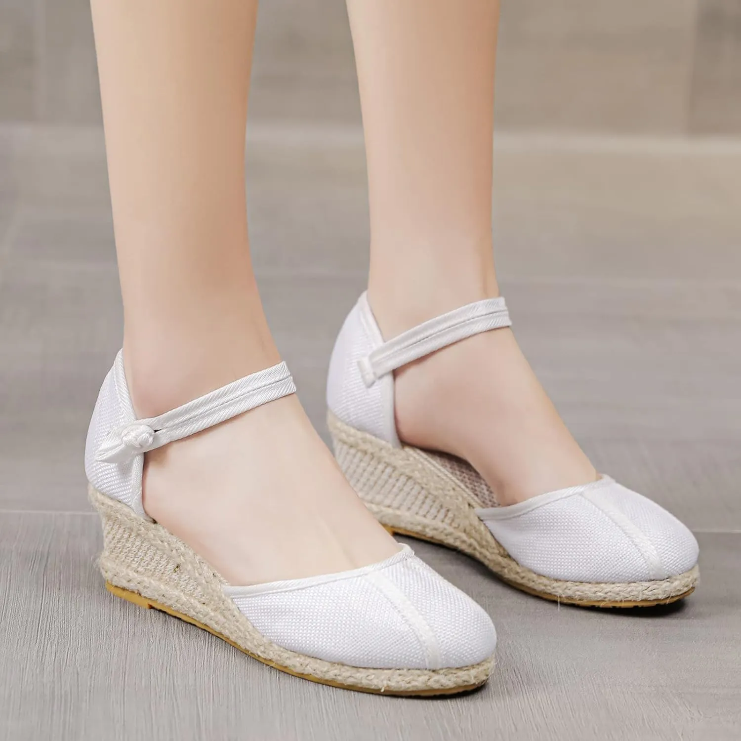 Platform Sandals Women Slip on Wedge Sandal Comfortable Wedge Shoes Womens Sandals Comfortable Dressy