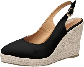 Platform Sandals Women's Ankle Strap Low Wedge Sandals Womens Sandals Womens Summer Open Toe Wedges Sandals