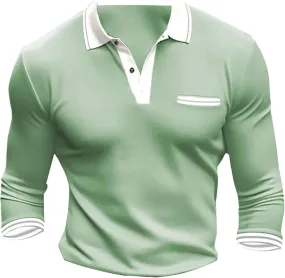 Polo Shirts for Men Zippered Long Sleeved Shirt Mens Sun Shirts Long Sleeve Purple Flannel Navy Blue Pants